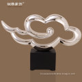 indoor sculpture modern idea art resin material cloud statue